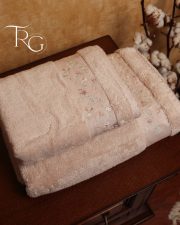 Комплект рушників Pupilla Collection Exclusive Penye (Капучино) - Зображення 4