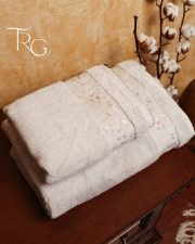 Комплект рушників Pupilla Collection Exclusive Penye (Сірий) - Зображення 3