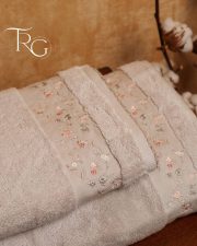 Комплект рушників Pupilla Collection Exclusive Penye (Пісочний беж) - Зображення 3