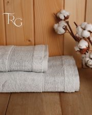 Дует махрових рушників Pupilla Koranne (Сірий)