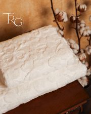 Комплект махрових рушників MOSS — 100% бавовна (Молочний) - Зображення 3