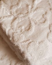 Комплект махрових рушників MOSS — 100% бавовна (Молочний) - Зображення 4
