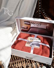 Плед-покривало MOSS Home з декоративними китицями (Теракотовий) - Зображення 3
