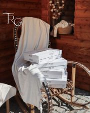 Плед-покривало MOSS Home з декоративними китицями (Графіт) - Зображення 3
