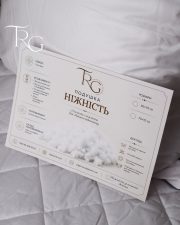 Подушка TRG «Ніжність» з регулюванням висоти - Зображення 8